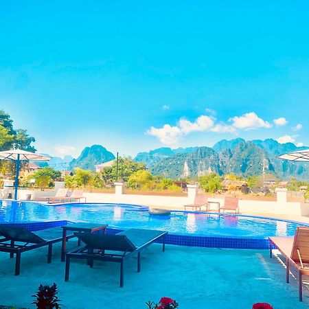 Garden Resort วังเวียง ภายนอก รูปภาพ